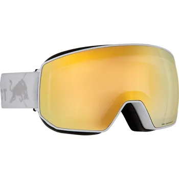 Lyžařské brýle RED BULL SPECT FINK-03GOX - white/brown with gold mirror Photochrome S1-3, UNI