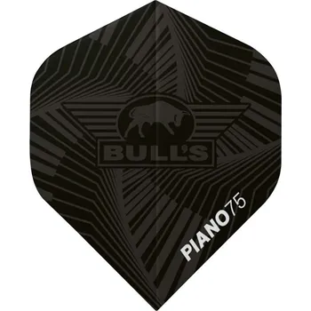 Příslušenství pro šipky Bull's Netherland Bull's letky Piano 75 Standard, černé