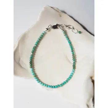 Náramek Tyrkysový náramek s prodlužovacím zapínáním