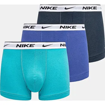 Boxerky Boxerky Nike 3-pack 0000KE1008. modrá 05A, vel. M
