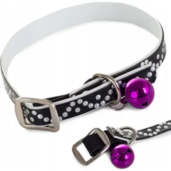 Pelíšek pro psa dobirkov.cz Obojek pro psy a kočky s rolničkou 30 cm, mix barev