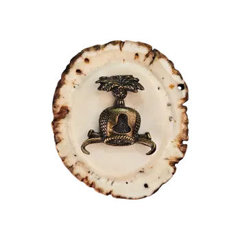 Zubíček sokolnická čepička (parohové bolo růže)