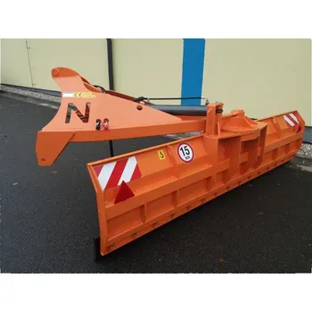 Hrablo na sníh Radlice na sníh s gumovým břitem RS-300/R zadní nesená otáčecí radlice, pracovní šířka 3 m