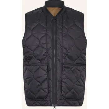 Pánská vesta Barbour Pánská Steppovaná Vesta Liddesdale, černá, 56