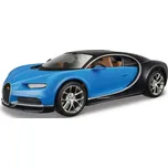 Maisto Bugatti Chiron, modrá, assembly line 1:24
