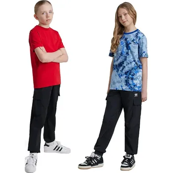 Chlapecké kalhoty Dětské kalhoty adidas Originals CARGO PANTS IW3505 černá 99X, vel. 128