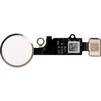 Náhradní díl pro mobilní telefon Náhradní Home Button s funkcí "zpět" pro iPhone 8 - stříbrný