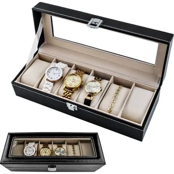 Potah na židli Organizér na hodinky se 6 přihrádkami