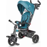 Coccolle Dětská tříkolka s vodící tyčí Primo Turquoise Tide