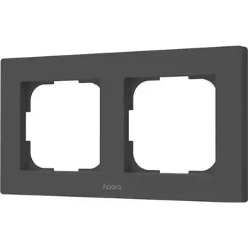 vypínač AQARA Switch Frame H2 EU (2-gang) (FE-X01DG) dvojitý rámeček pro vypínače AQARA H2 šedá (AQARA-FE-X01DG-1927)