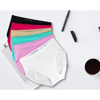 Stahovací kalhotky GREENICE Bezešvé stahovácí kalhotky GREE-6774 - 3 ks v balení Barva: Mix, Velikost: XL/2XL