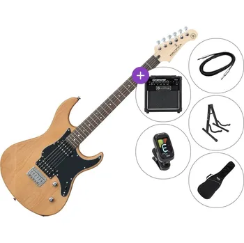 Elektrická kytara Yamaha Pacifica 120H SET 2 Yellow Natural Satin Elektrická kytara