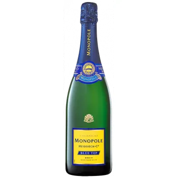 Pivo Monopole Champagne Blue Top bez dárkové krabice 12,5% 1,5l
