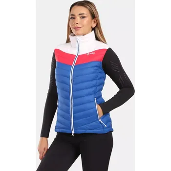 Dámská vesta Dámská zateplená vesta Kilpi KENAI-W tmavě modrá 34