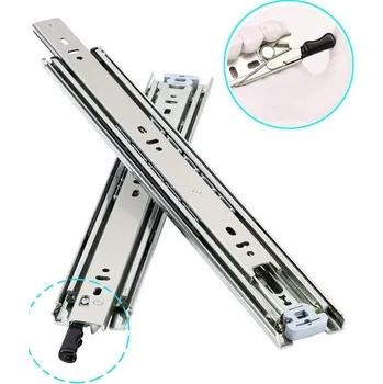 Cemux Zátěžový ložiskový výsuv s aretací nosnost 100 kg Jmenovitá délka [mm]: 800