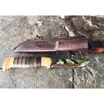 Pracovní nůž Helle Sigmund, pevný nůž s pouzdrem 200077