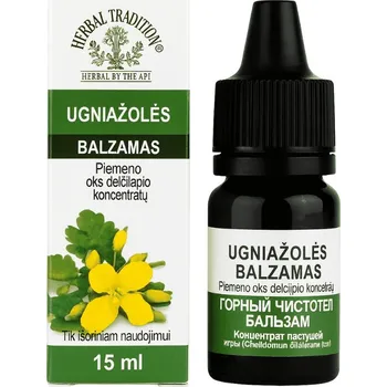 Pleťový olej Horský vlaštovičník – kosmetický přípravek na bradavice – 15 ml – Herbal Traditions