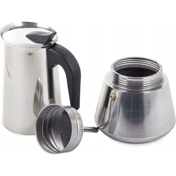 Úložný box dobirkov.cz Italský kávovar, 9 šálků, 450 ml, ocel, moka konvička