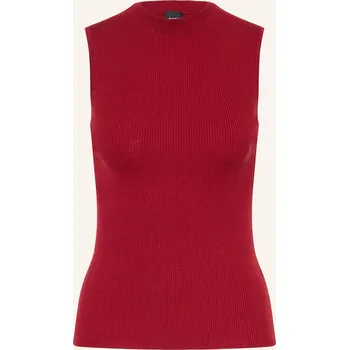 Boss Dámský Pletený Top Feskies, tmavě červená, 36