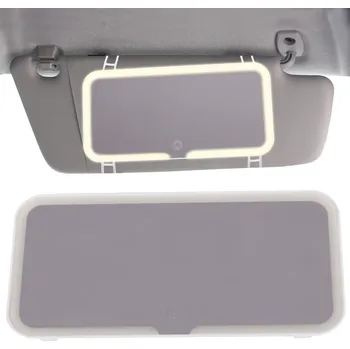 dobirkov.cz LED kosmetické zrcátko do auta se sluneční clonou