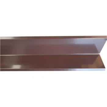 Boční lemování na krytinu RAL 8017 2m č.6