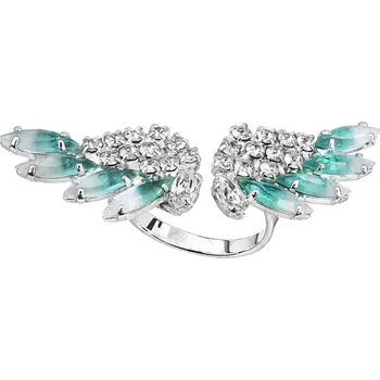 Prsten Prsten Andělská křídla Tmavý alabastr SWAROVSKI