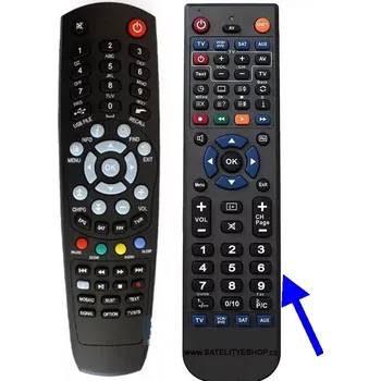 Alma S1000IR , T1000IR náhradní dálkový ovladač