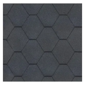 Střešní krytina Šindel Hexagonal černý 2m2/bal YOGA