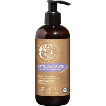 Tierra Verde Tekuté mýdlo na ruce s vůní BIO mateřídoušky Velikost balení: 290ml lahvička