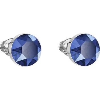 Náušnice Náušnice Šaton 8mm puzeta Royal Blue SWAROVSKI