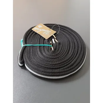 Umbria Equitazione Lonž bavlněná Umbria Equitazione, 8 m, black/grey