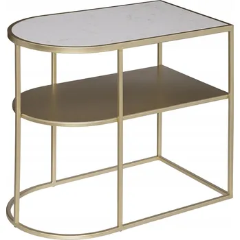 Konferenční stolek Konferenční stolek Atmosphera oválný 52 x 31,5 x 45 cm zlatý