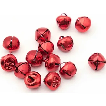 Vánoce Rolnička - červená - průměr 1 cm