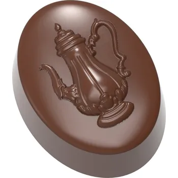 Forma na pečení Forma na pralinky (oválná se secesní konvičkou 11g) 3x7 tvarů/forma