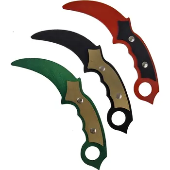 Replika zbraně X Dřevěný Karambit "WOODEN CLAW" 3 barvy