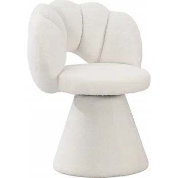 Židle MONOVO látka bílá 1 ks