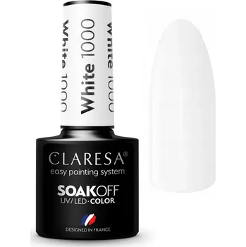 Přípravek na nehty Claresa Hybridní lak White 1000 5ml