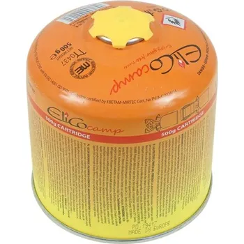 Outdoor vaření Plynová Kartuše ElicoCamp 500g Propan-Butan