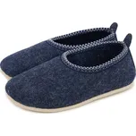 Vlnka Dětské vlněné filcové bačkory Mika modrá velikost obuv dětské 28