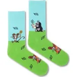 Ponožky Krtek na louce Zelené M (39-42)