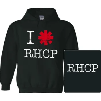 Pánská mikina mikina s kapucí Red Hot Chili Peppers - I Love RHCP