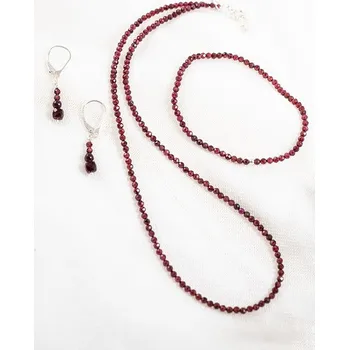 Náhrdelník Granátový náhrdelník krátký