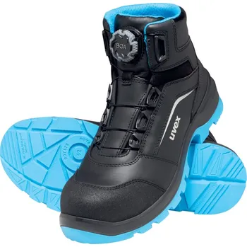 Pracovní obuv uvex 2 xenova 6596 S3L - Bezpečnostní ESD kožená kotníková obuv s BOA® Velikost obuvi: 38