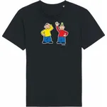 Tričko Pat a Mat Černé M