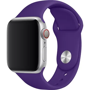 Řemínek na hodinky Apple Watch řemínek jednobarevný 38/40/41mm a 42/44/45/46/49mm Barva: 11, Velikost náramku: S (Obvod ruky 16,5 až 20,5cm), Pro Apple Watch velikost: 42/44/45/46/49mm