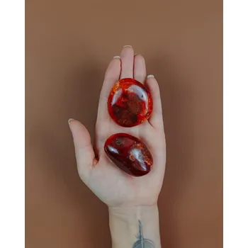 Sběratelství Karneol oválek leštěný cca 80g