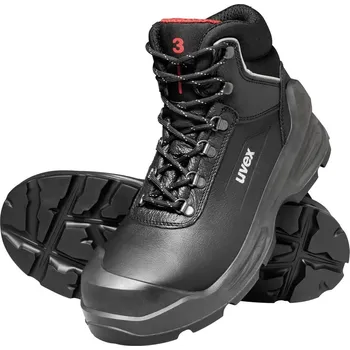 Pracovní oblečení uvex 3 quatro 6879 S3 FO CI SC SR - Bezpečnostní kotníková kožená obuv Velikost obuvi: 42 S3 ESD FO CI SC SR
