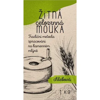 Mouka EKOFARMA MH s.r.o. ŽITNÁ CELOZRNNÁ MOUKA CHLEBOVÁ 1KG EKOFARMA MH