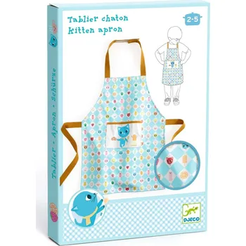 Kuchyňská zástěra Djeco Zástěra s koťátkem
