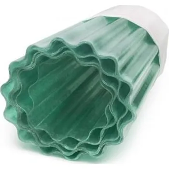 Sklolaminátová deska Sklolaminátová vlnitá role výška 1,5m zelená